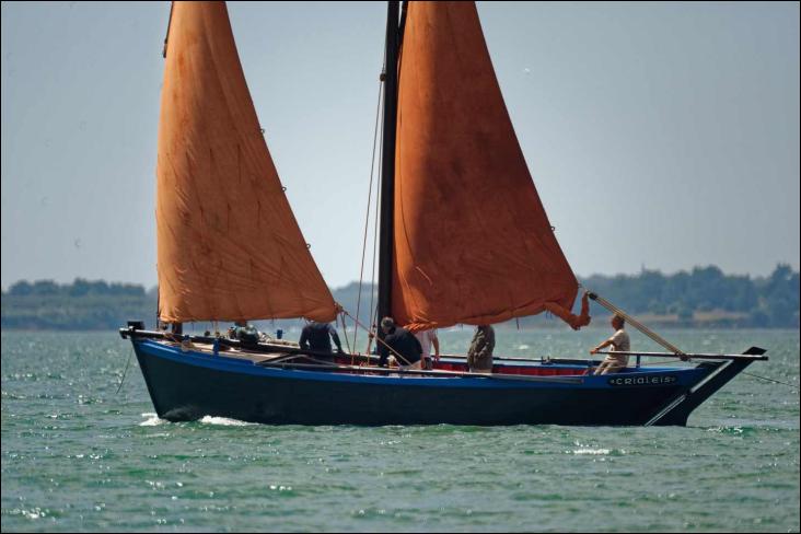 Le Crialeïs est un sinagot bateau de pêche traditionnel breton