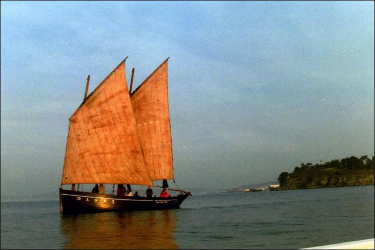 Le Telenn-Mor est une réplique de chaloupe sardinière de Douarnenez