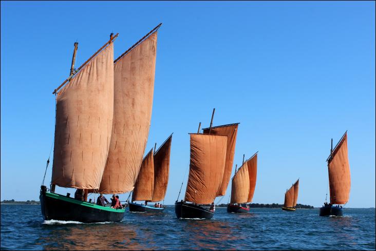 Un sinagot est un petit bateau à voile du petit port de Séné